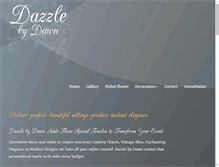 Tablet Screenshot of dazzlebydawn.com